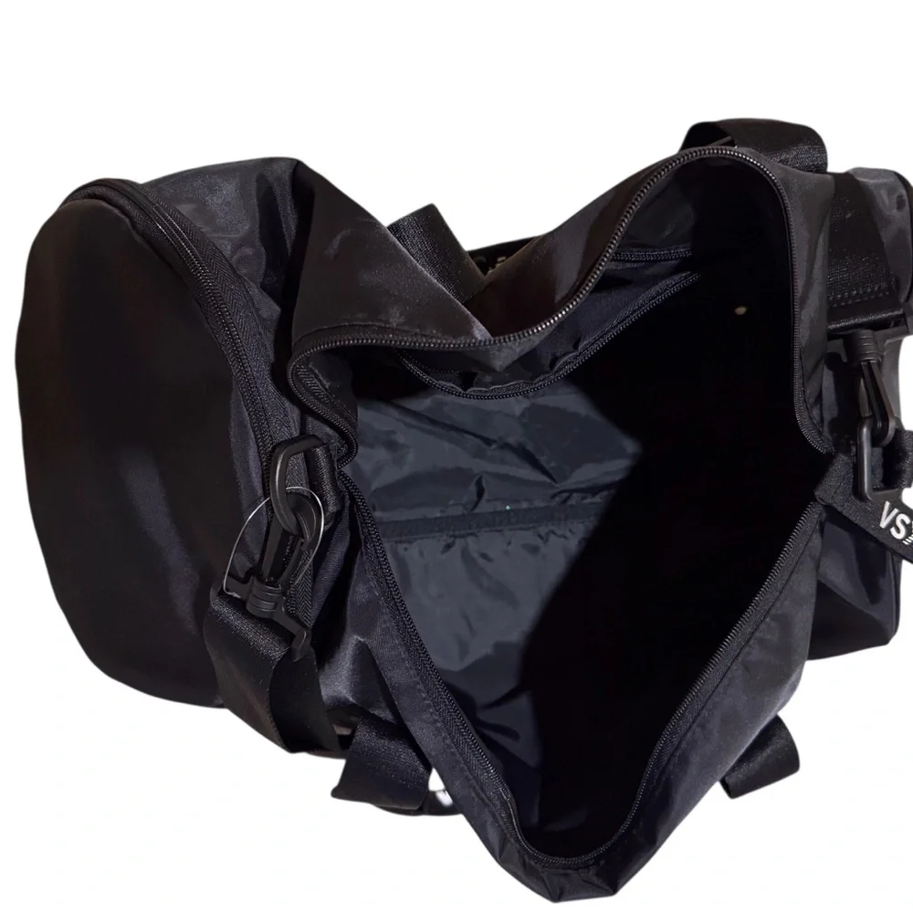 Victorias Secret VSX black nylon Duffle bag. - Picture 8 of 11